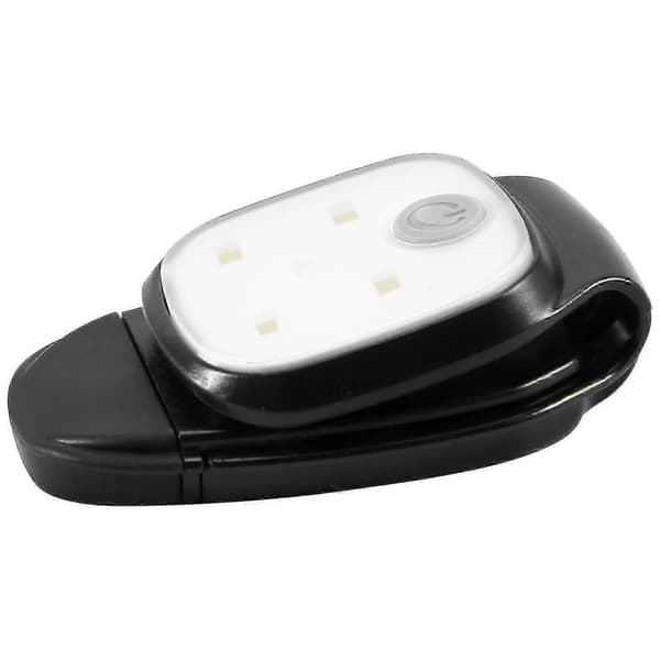 Udendørs natklipslamper Reflekterende USB Genopladelig LED-lys Løbeudstyr Sikkerhedslys Løb A