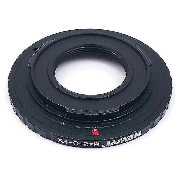M42-c-fx Dubbelanvändningsbar Mount Adapterring Metall För M42 Objektiv / C-fäste Objektiv Till X-fäste Kamera Tillbehör