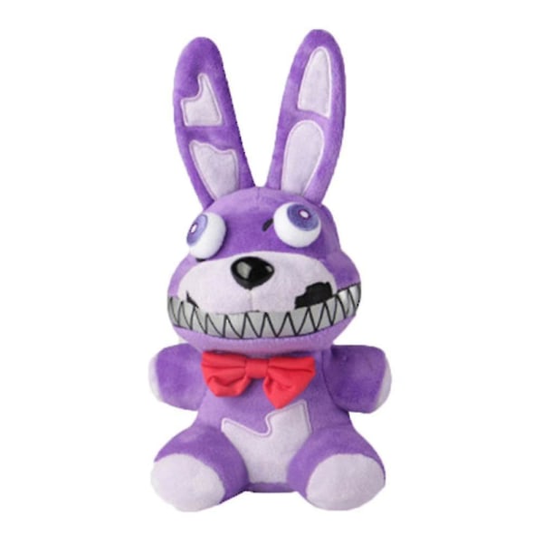 Fnaf täytetyt pehmolelut Freddy Fazbear Rabbit Bonnie Chica Peluche Juguetes 5 yötä Freddy Pehmoleluissa Lahjat Fnaf Pehmo Multicolor