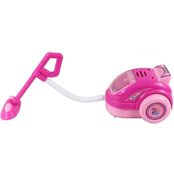 Børnelegetøj Rollespil Støvsuger Realistisk legetøj med lys og lyde (pink)