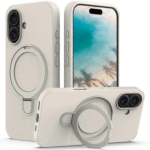 PC + silikon telefondeksel med MagSafe støtte, kompatibel med iPhone 16