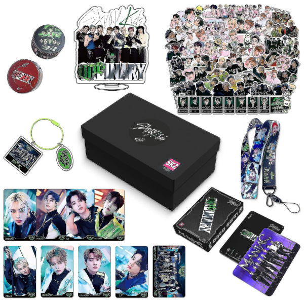 Stray Kids New Maxident Box Set Kpop Merche Photos Lanyard nøglering til Skz Fans C