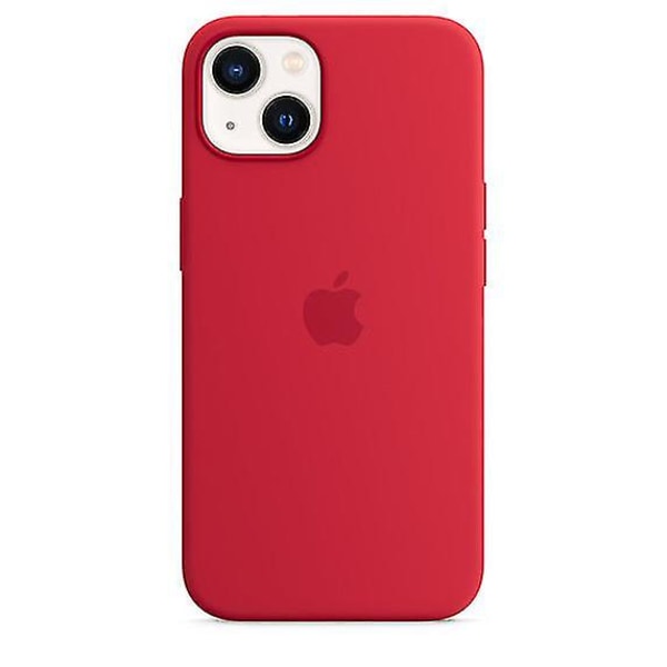 Silikonetui Med Magsafe For Iphone 13 Telefonveske Red