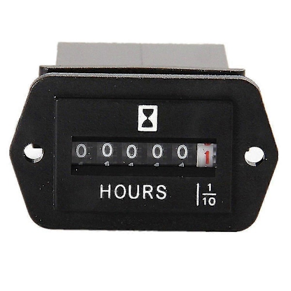 DC 6-80V Mekanisk Timetæller - Timetæller til Motor Generator Båd Automobiler Motorcross Motor T s202412247285