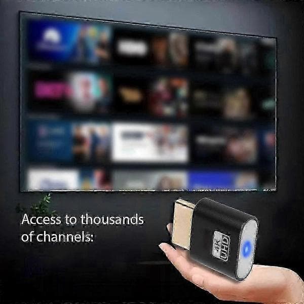 4K HDMI Streamingadapter för TV, trådlös Plug & Play-skärmenhet