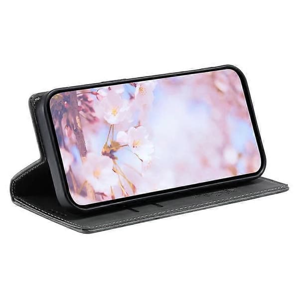 Kompatibel med Samsung Galaxy A55 5G Läderfodral Mandala Blomma Plånboksfodral Grey