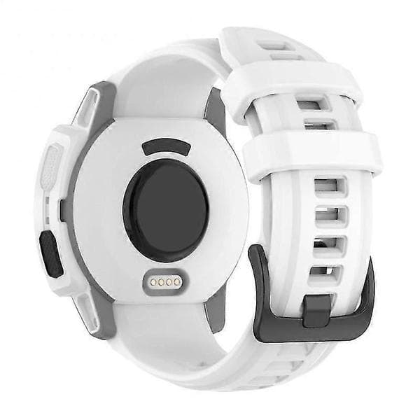 20 mm silikonerem til Garmin Instinct 2s åndbar armbåndsudskiftningsrem til Garmin