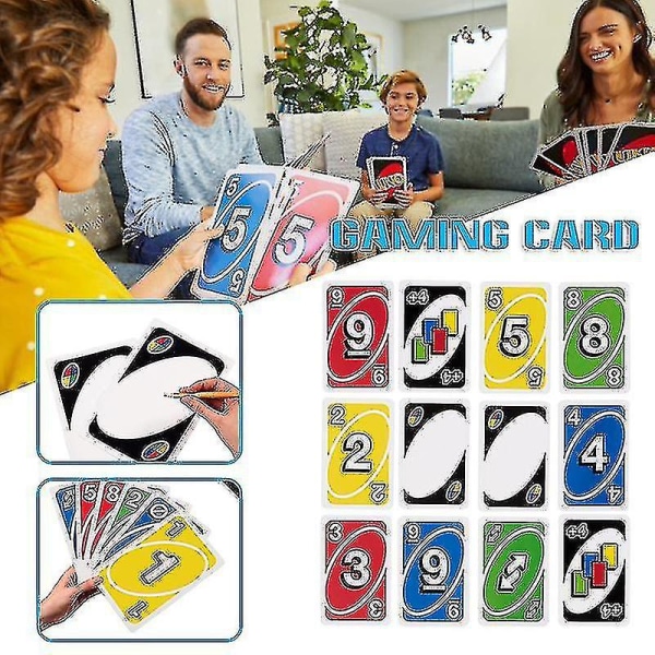 Uno Giant familiekortspill med overdimensjonerte kort Kortspill for 2-10 spillere Home Party P