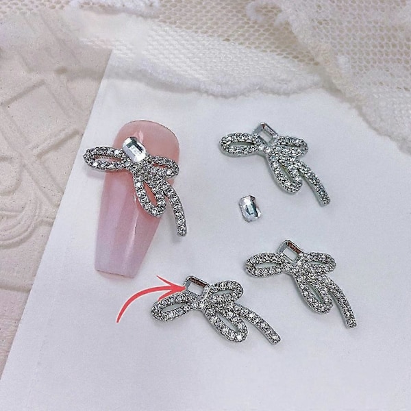 3D Nagelkonst Dekorationer Nagelkonst Berlocker Rosetter Nagelkonst Strass Nagel Pärlor 3251