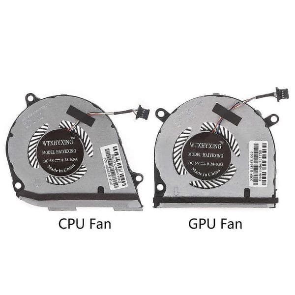 HP ENVY X360 15-DS 15-DR Køleventilator L53542 L53541-001 DC 5V 0.5A CPU GPU Køler Radiator GPU