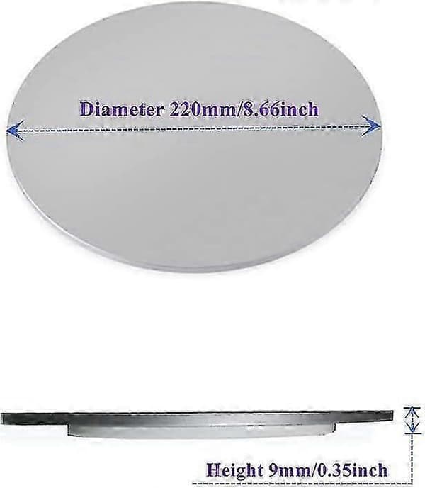Aluminium 360 rotasjonsmonitor svingbase -XN