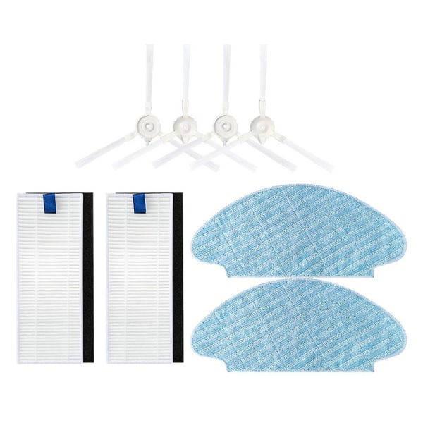 Til Tefal Rowenta Explorer X-plorer Sidebørste Hepa Filter Mop Rag