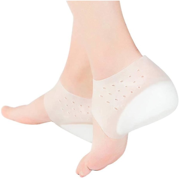 Invisible Height Increase indersål Hælløft - Skridsikre sokker til mænd 2CM