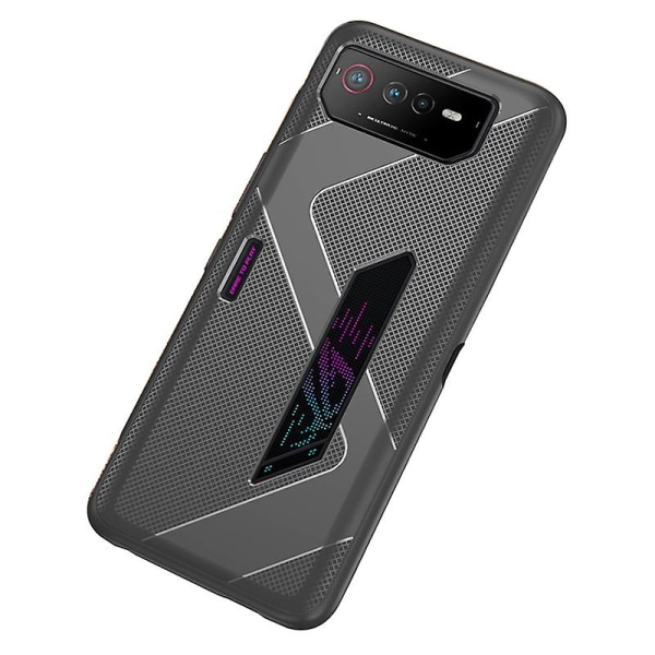 For Asus Rog Phone 6 5g Anti-drop mykt Tpu telefondeksel Anti-ripe smarttelefondeksel Dark Grey