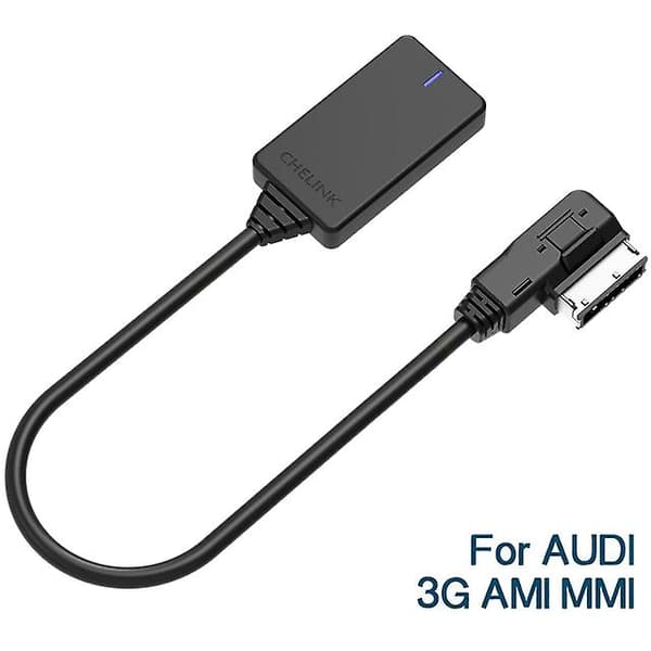 Mmi Mdi Langaton Aux Bluetooth-sovitinkaapeli Äänimusiikki Auto Bluetooth A3 A4 B8 B6 Q5 A5 A7 R -malleihin Black