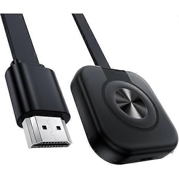 Trådløs HDMI-adapter, 4K 2,4G & 5G trådløs HDMI-dongle til iPhone/iPad/iOS/Android/Windows/Mac/Streaming TV