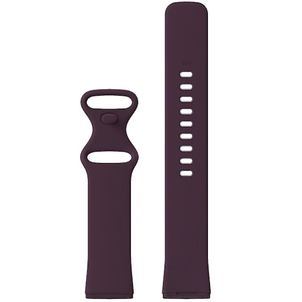 Silikonarmband i enfärgad ersättning för Fitbit Versa 4/Sense 2 Smart Watch