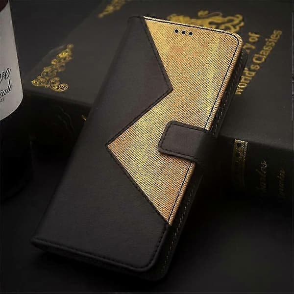 PU-lædertelefonetui med kortholder til Fairphone 5 Black