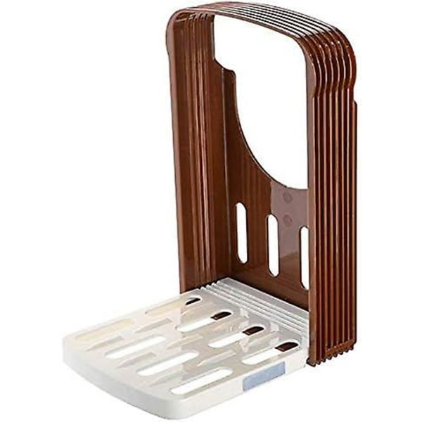 Brödrostbrödskärare, Brödskärningsguide Fällbar och Justerbar Handhållen Brödmaskin