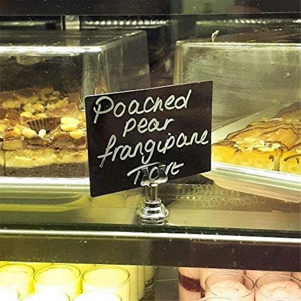 Minimenukylttitelineet Hääpaikkakorttipaketti, pöytänumerotelineet ravintoloihin, kahviloihin ja kakkukauppoihin silver