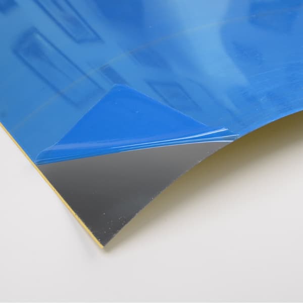 50 x 150 cm, Klippbar speilfolie, plast, sølv