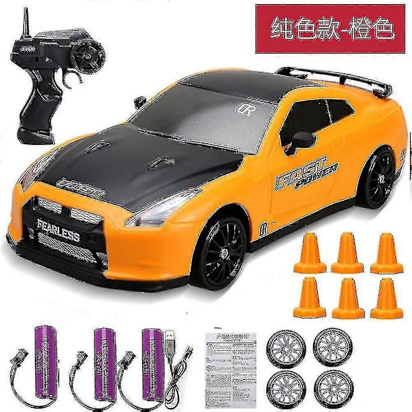 2.4g Drift Rc Bil 4wd Rc Drift Bil Legetøj Fjernbetjening Gtr Model Ae86 Køretøj Bil Rc Racerbil Legetøj Til Børn Julegaver GTR Y-3Battery