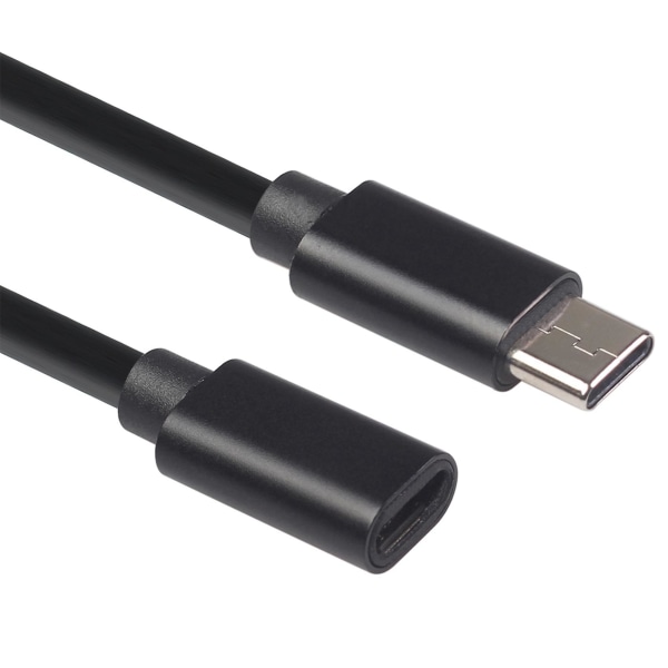 1,5 m USB C Type-c uros-naaras jatkokaapeli Type-c Liitäntä liittimeen USB C latausulk.