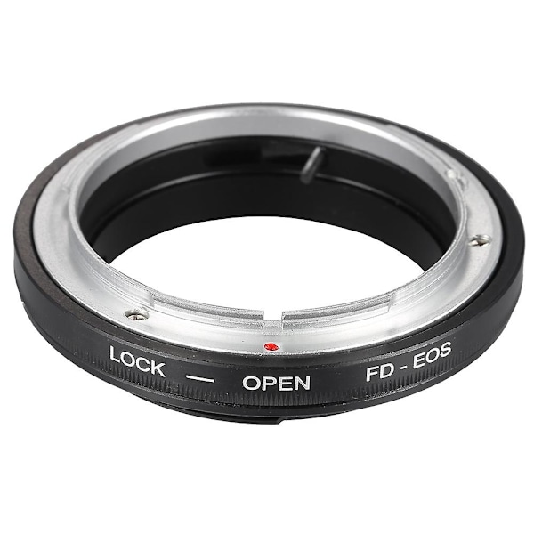 FD-EOS Adapterring Objektivfäste för Canon FD-objektiv för att passa EOS-fästeobjektiv