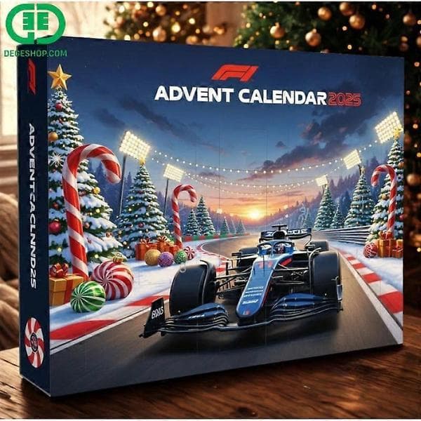 F1 Racing Advents Nedtelling Julekalender Blindboks-HD