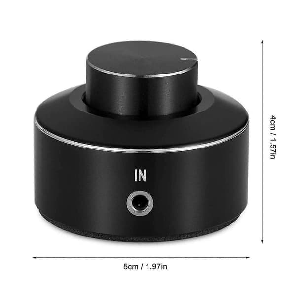 Mini aktiv lydstyrkeknap 3,5 mm lydjustering til pc-tablettelefoner kompatibel