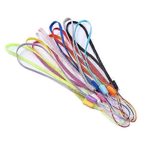 20-pakning fargerike håndleddsstropper i nylon for USB-minnepinner