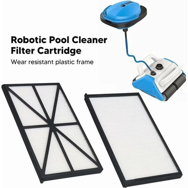4-pak Robotpoolfilter Rcx70101, Filterpatron Refillfilter til Hayward Robotic AquaVaC TigerShark SharkV
