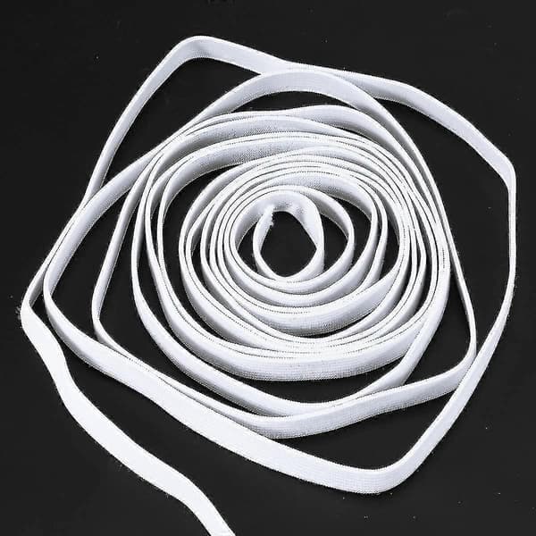 Sy Elastisk Bånd Strikk Elastiske Stropper 1/2 Tomme Bred Fortykket Elastisk Spole -NMAOV
