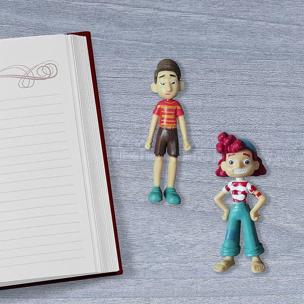 Pixar Luca Figuurileikkisetti Uusi Laatikossa As shown