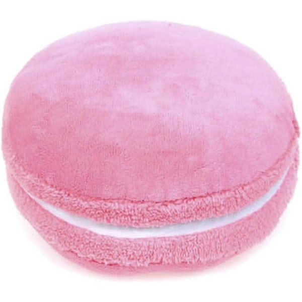 Macaron Pillow Pehmo Selkänojatyyny Microbead Throw Case Pyöreä Istuintyyny Kodin Sisustus Tyyny 14,5" Pinkki