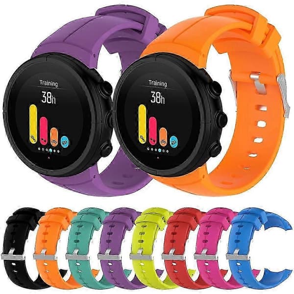 Silikone urrem til SUUNTO Spartan Ultra Svart