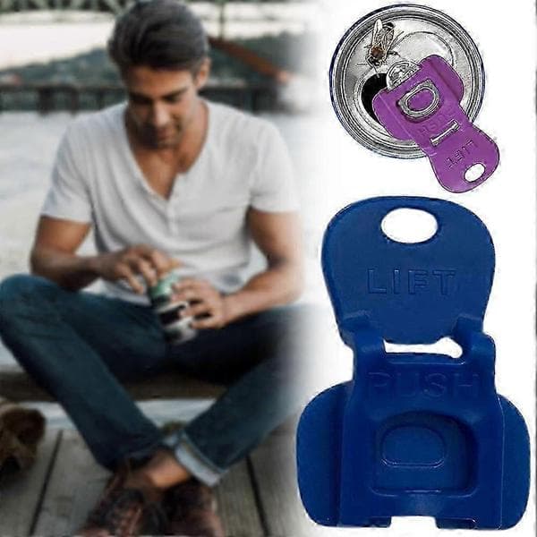 Dåseåbner Multifunktionel Robust Lågåbner til Camping Vandreture 60pcs