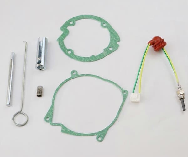 12V Dieselvarmerservicekit kompatibelt med Webasto Eberspacher-varmere, inkluderer gløderør og pakning