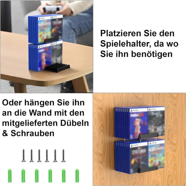 Spilllagringsdisk Playstation 5 PS5 PS4 Xbox Switch Tower (32 spill)