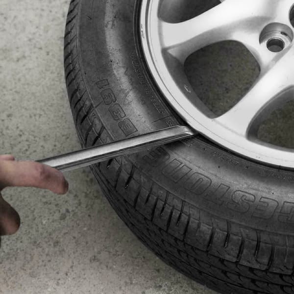 3 st Däckjärn, 25 cm Manganstål Däckjärn Sked Däck R