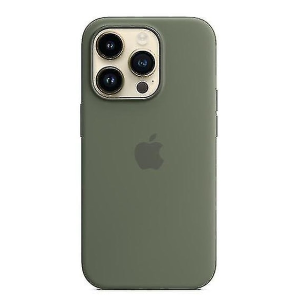 Silikon deksel til iPhone 14 Pro Olive