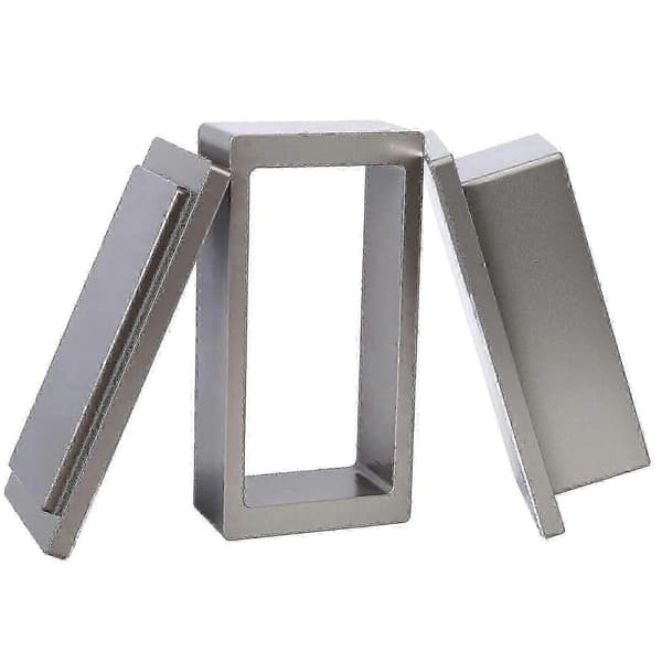 2x4 tommer hydraulisk presse anodisert Rosin Pre Press-form