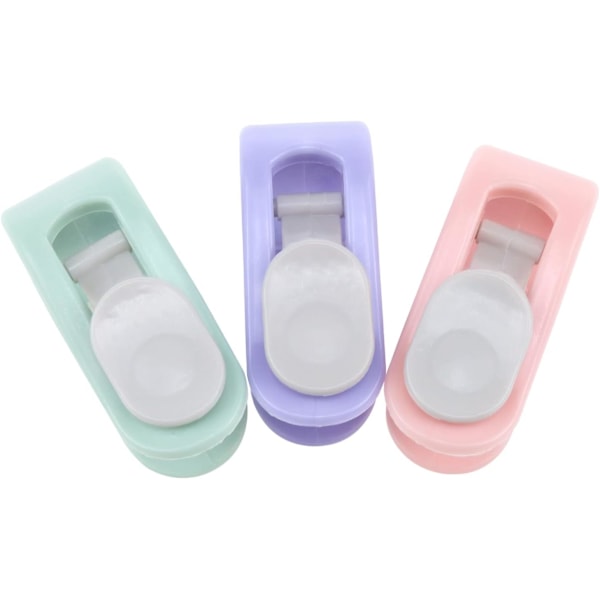 Täcke Klämma Täcke Hållande Klämma Plast Stift Fri Täcke Anti-Rörelse Klämma 12PCS