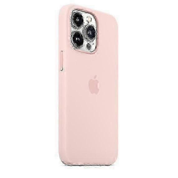 Silikonetui med MagSafe til iPhone 13 Pro Chalk Pink