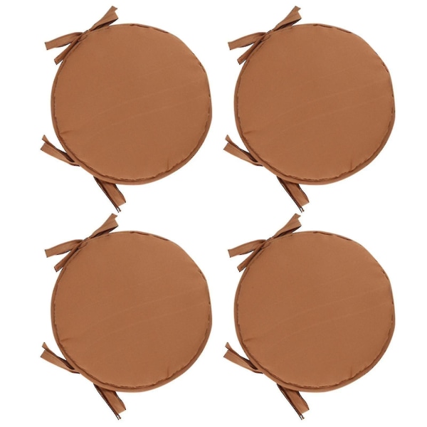 Tyynyt Patio Home Sisä-/ulkotuolityynyt Ro-istuin Paksutettu ruokatuolityyny Ro-jakkara Brown 2pcs