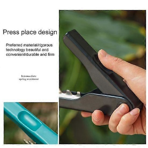Blomsttorneklipper Rustfritt Høy Styrke Arbeidsbesparende Bærbar Elastisk Fjern Burr Skarp Bukett Hage Gren Tornekutter Blomsterhandlerverktøy black
