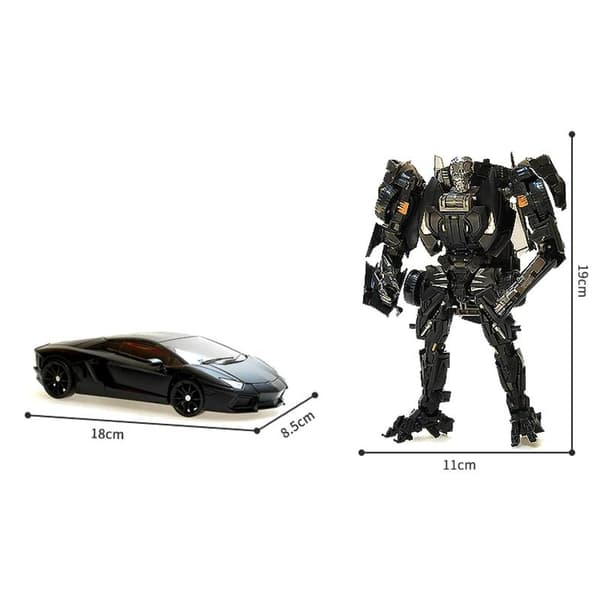 Transformerende Robot Legetøj 4 Mørk Lockdown Robot Bilfigurer Filmversion Deformeret Billegetøj Børnefødselsdagsgave-FA8- Lockdown
