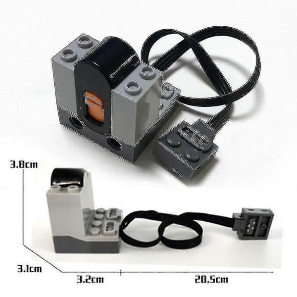 For Lego Technic Power Functions Deler Servomotor Fjernkontroll Batteriboks Bryterboks Kb 8884