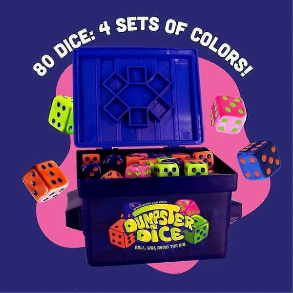 Dumpster Dice Familiespill Brettspill for 4 spillere Moro