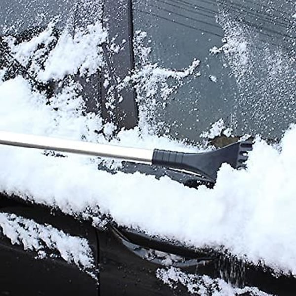 Lumiharja Jääraappa Autoille Lumilinko Lumilapio Harja Lumibussi Lumilapio Harja Pitkä Ulottuvuus 60*11cm